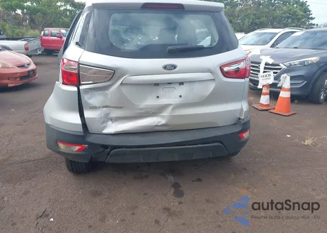 2021 Ford Ecosport S из США, поврежденный, VIN MAJ3S2FE4MC455336